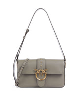 Pinko Love One Classic Slouchy Axelremsväska noce/antique gold