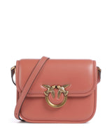 Pinko Love One Mini Crossover väska marrone aragona/antique gold