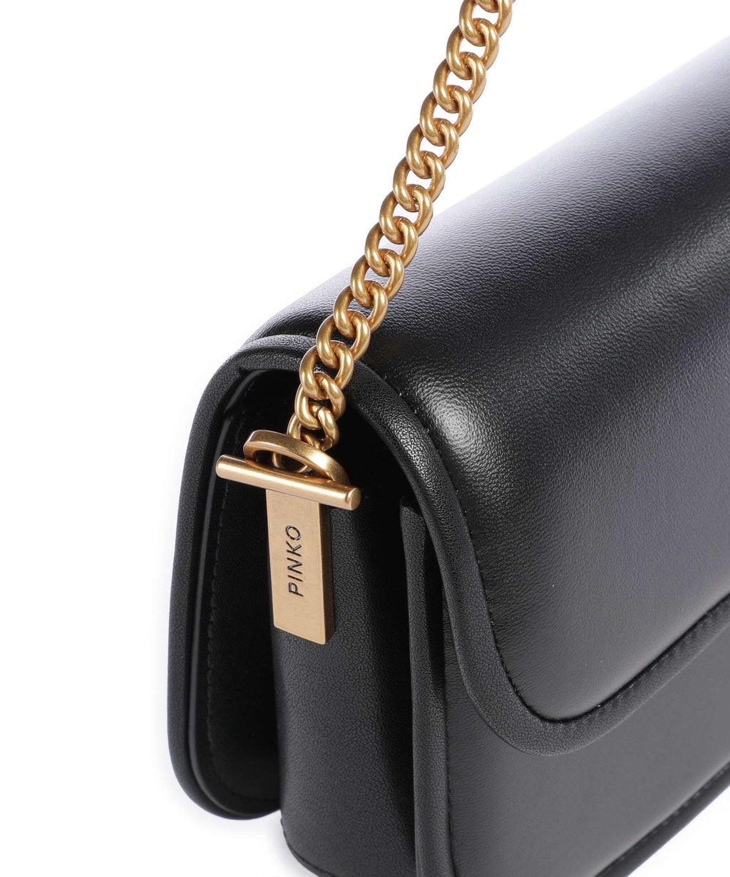 Pinko Love Box Horizontal Shoulder bag nero/antique gold