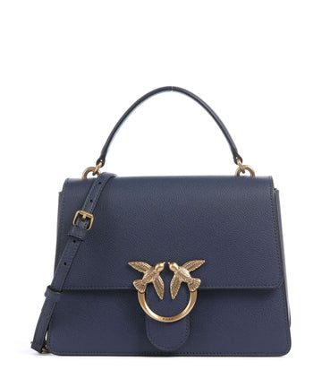 Pinko Love One Classic Handväskor azzurro/antique gold