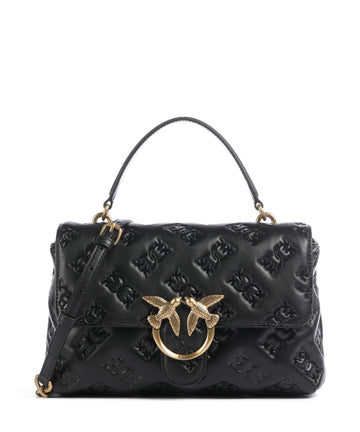 Pinko Love Lady Puff Classic Handväskor nero/antique gold