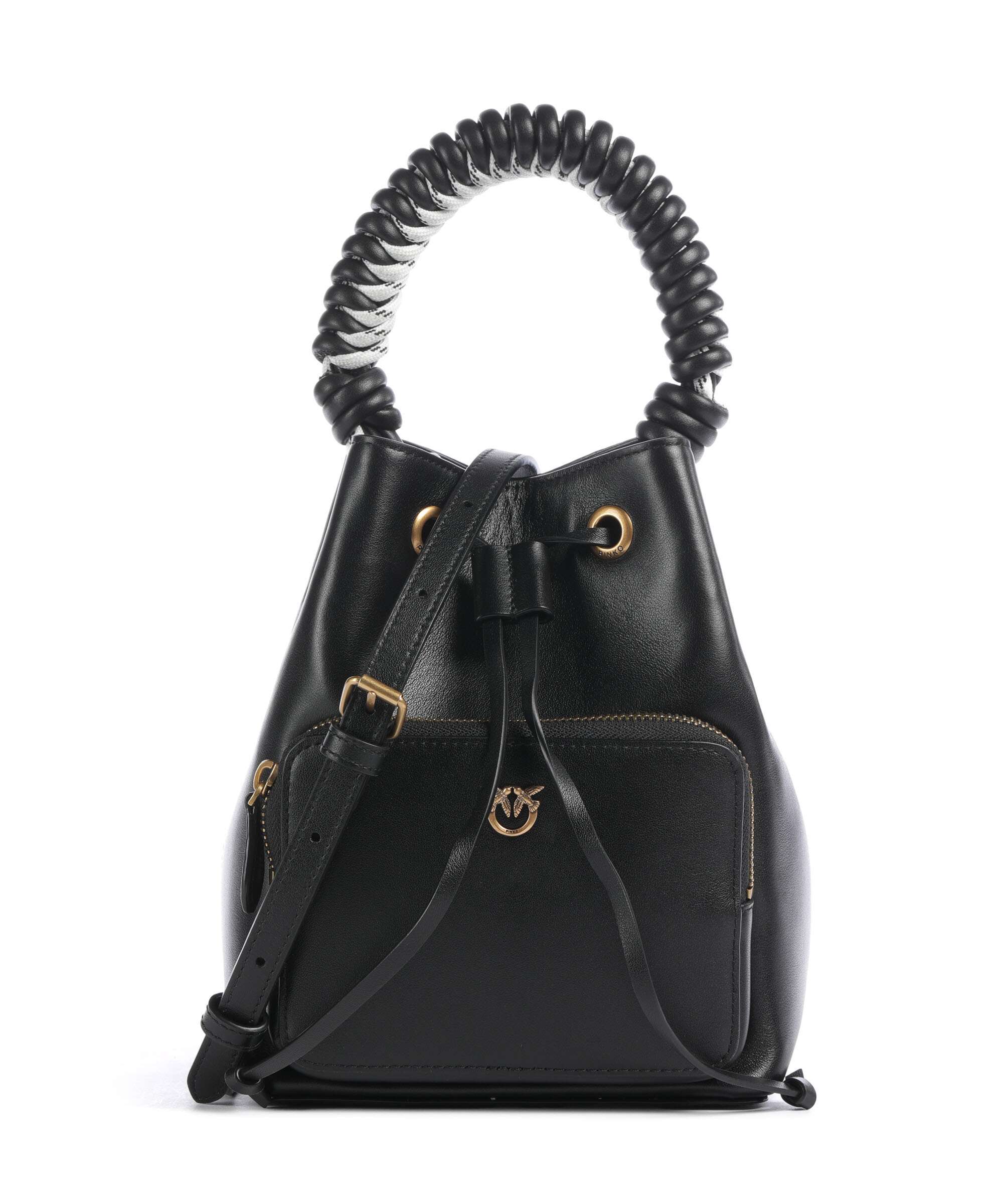 Pinko Cargo Bucket bag nero/antique gold