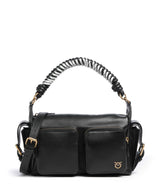 Pinko Cargo Axelremsväska nero/antique gold