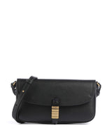 Pinko Saddle Flat Crossover väska nero/antique gold