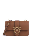 Pinko Love One Mini Crossover väska marrone/leone/antique gold