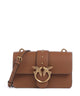 Pinko Love One Mini Crossover väska marrone/leone/antique gold