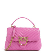 Pinko Love Lady Puff Mini Handväskor rosa flogo/antique gold