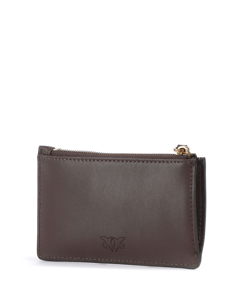 Pinko Airone Credit card holder marrone castano/antique gold