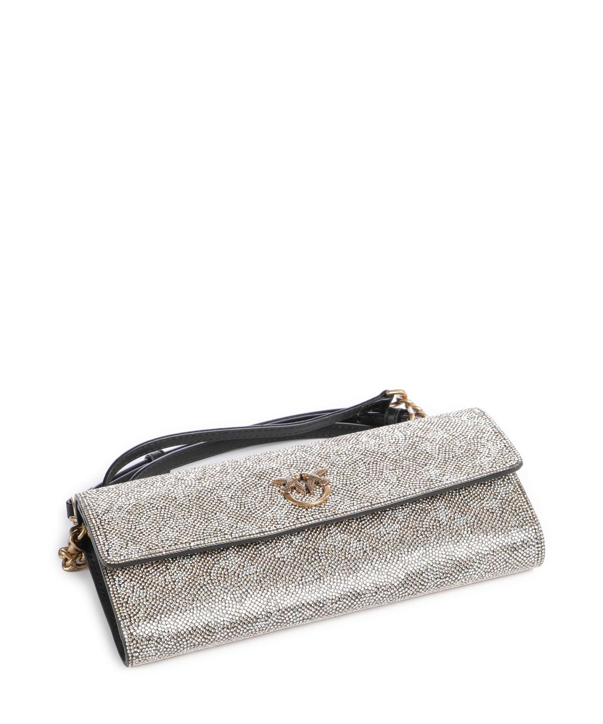 Pinko Love Tiny Birds Crossbody bag oro/antique gold