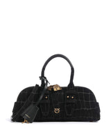 Pinko Bowling Baguette Handväskor nero/antique gold