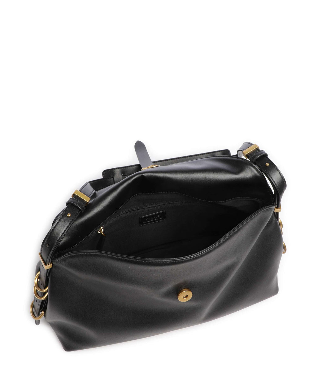 Pinko Saddle Shoulder bag nero/antique gold