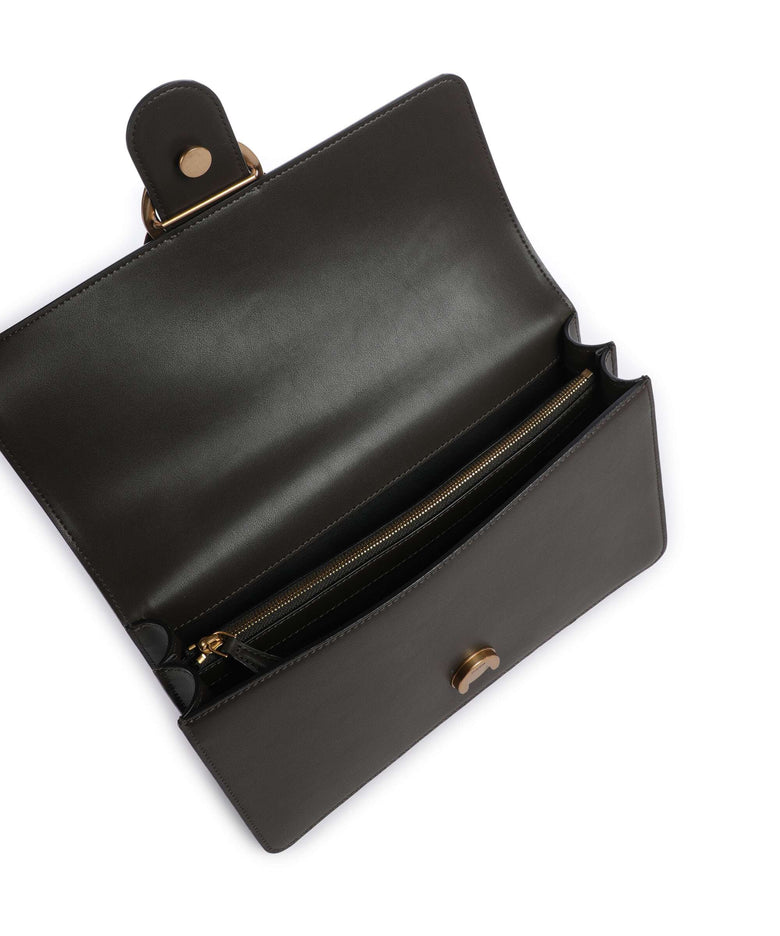 Pinko Love One Classic Crossbody bag verde fango/antique gold