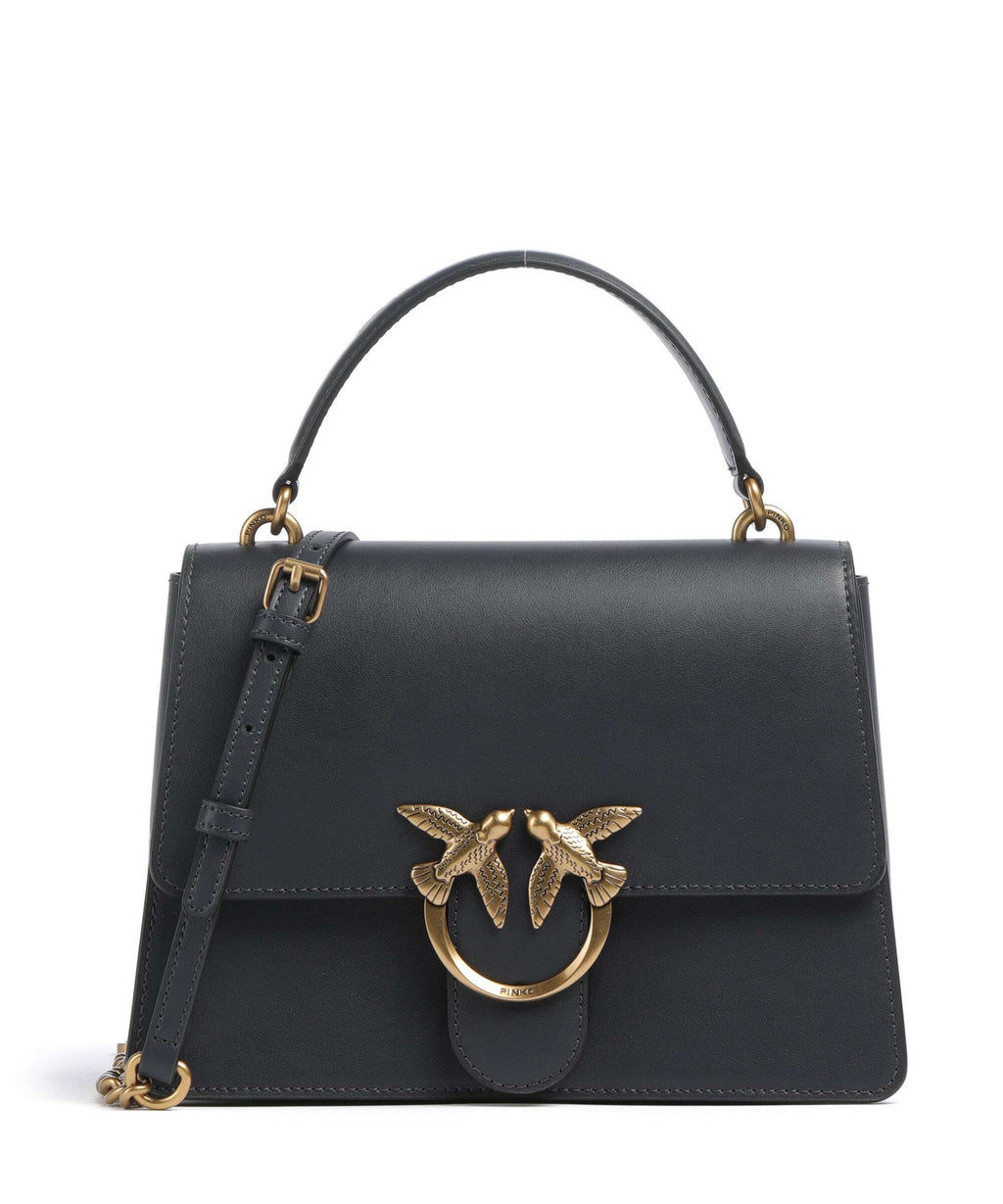 Pinko Love One Classic Handbag grigio asfalto/antique gold