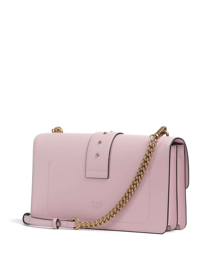 Pinko Love One Classic Crossbody bag rosa chiaro/antique gold