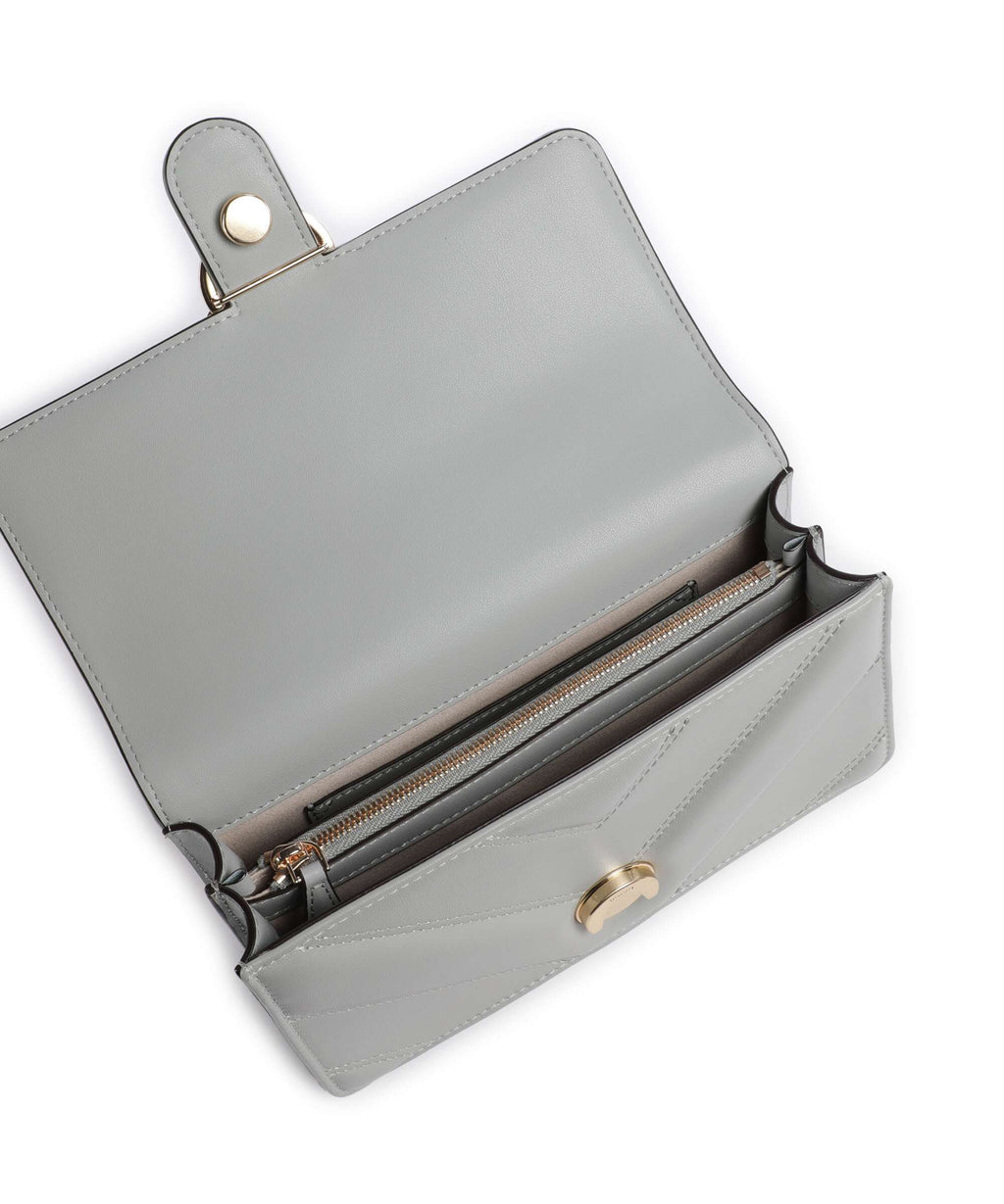 Pinko Love One Mini Crossbody bag grigio perla/gold mordore