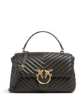 Pinko Love Lady Puff Classic Handbag verde fango/antique gold