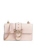Pinko Love One Mini New Buckle Crossbody bag rosa cammeo/antique gold