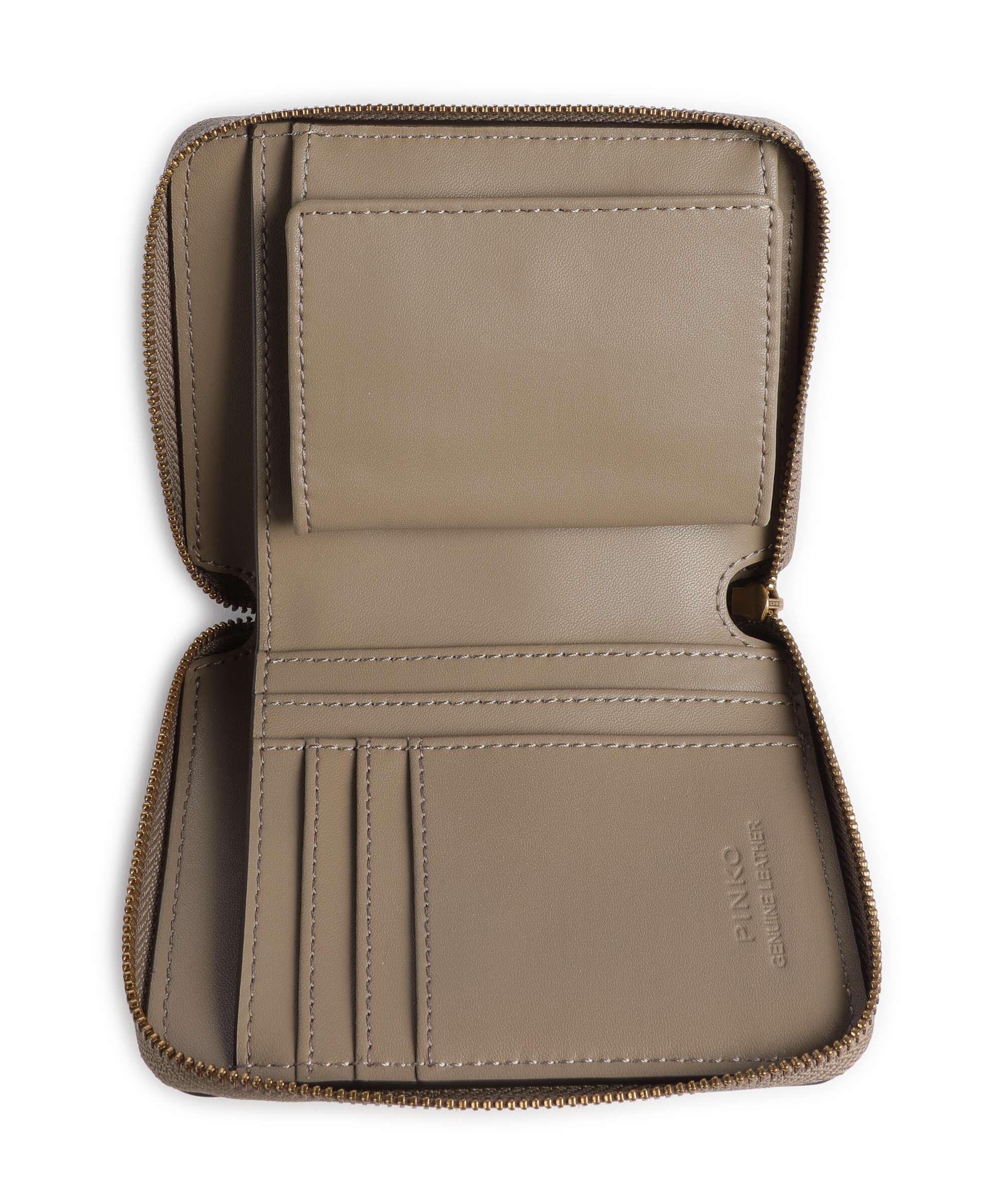 Pinko Taylor Wallet grigio talpa/antique gold