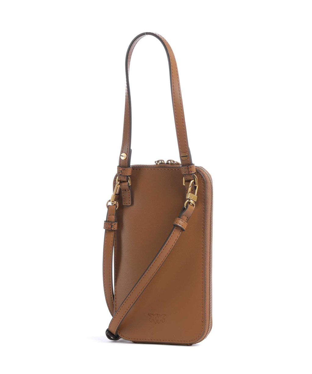 Pinko Phone bag marrone/caramella/antique gold