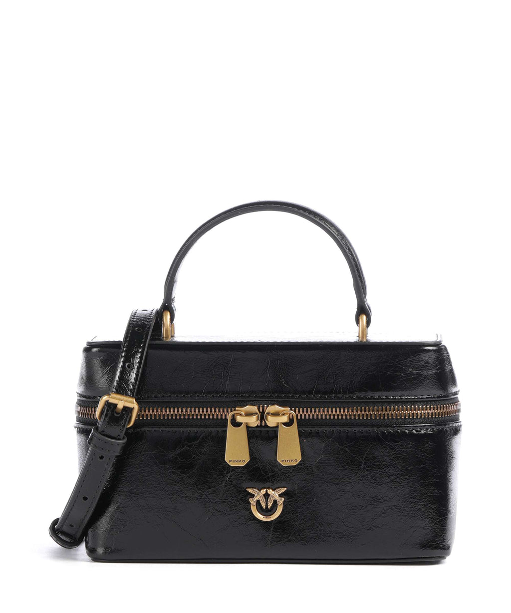 Pinko Vanity Mini Crossbody bag nero/antique gold