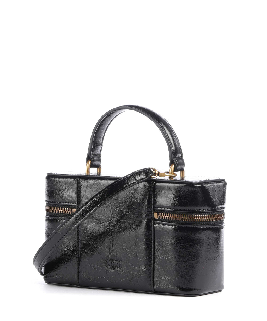 Pinko Vanity Mini Crossbody bag nero/antique gold
