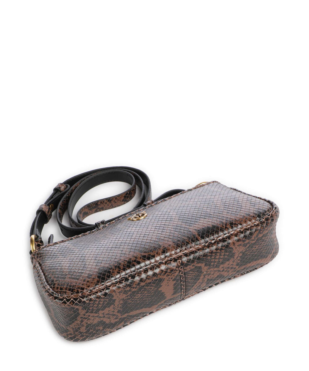 Pinko Half Moon Mini Crossbody bag roccia/marrone/antique gold