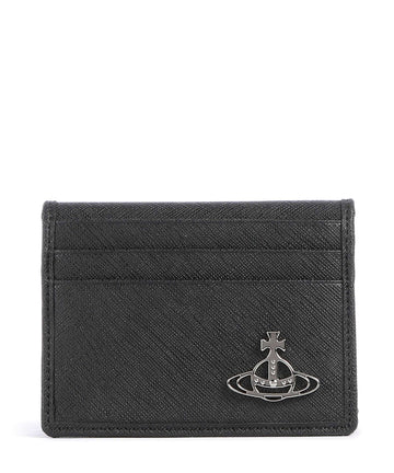 Vivienne Westwood Saffiano Korthållare black