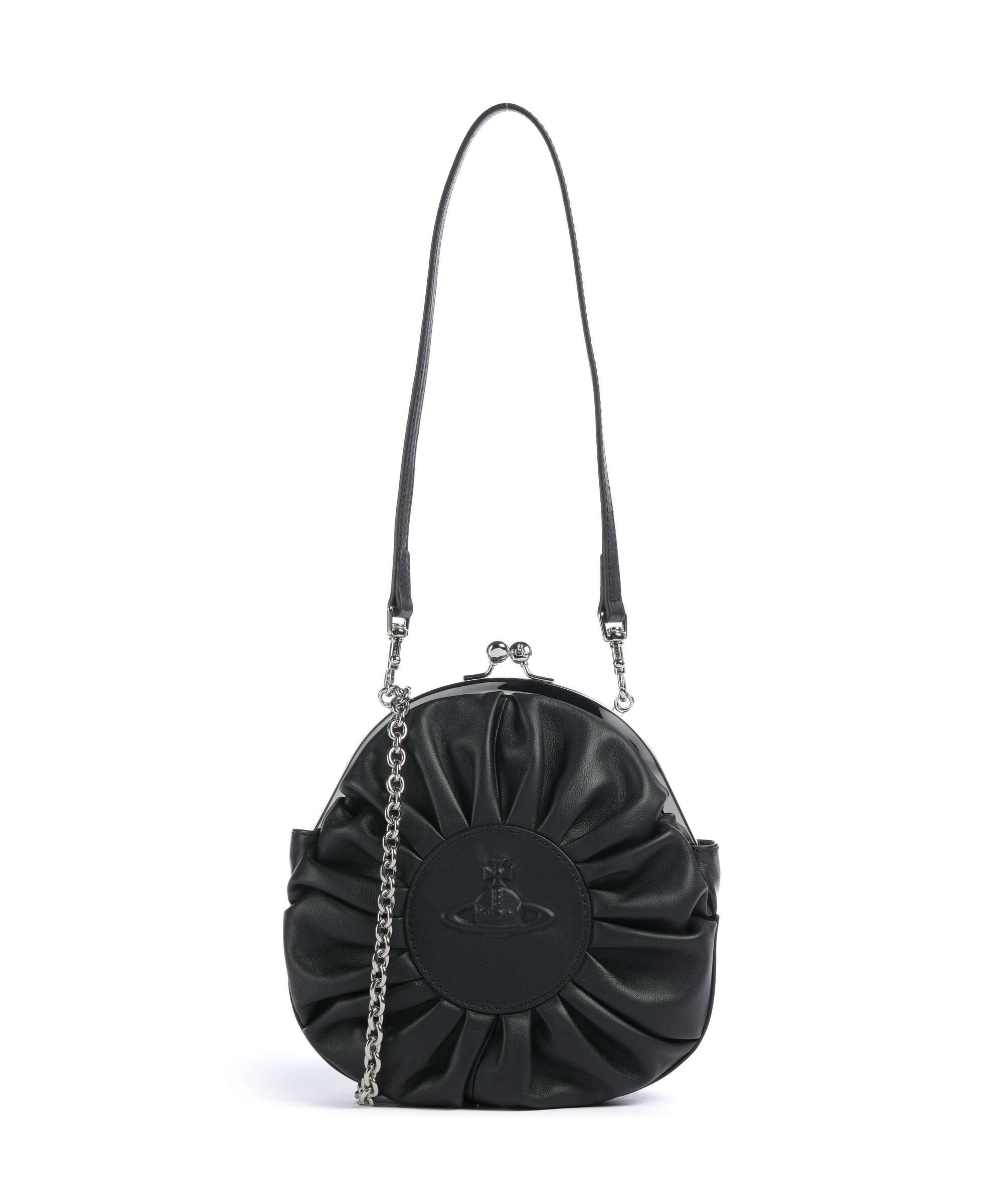 Vivienne Westwood Rosie Frame Nappa Crossbody bag black