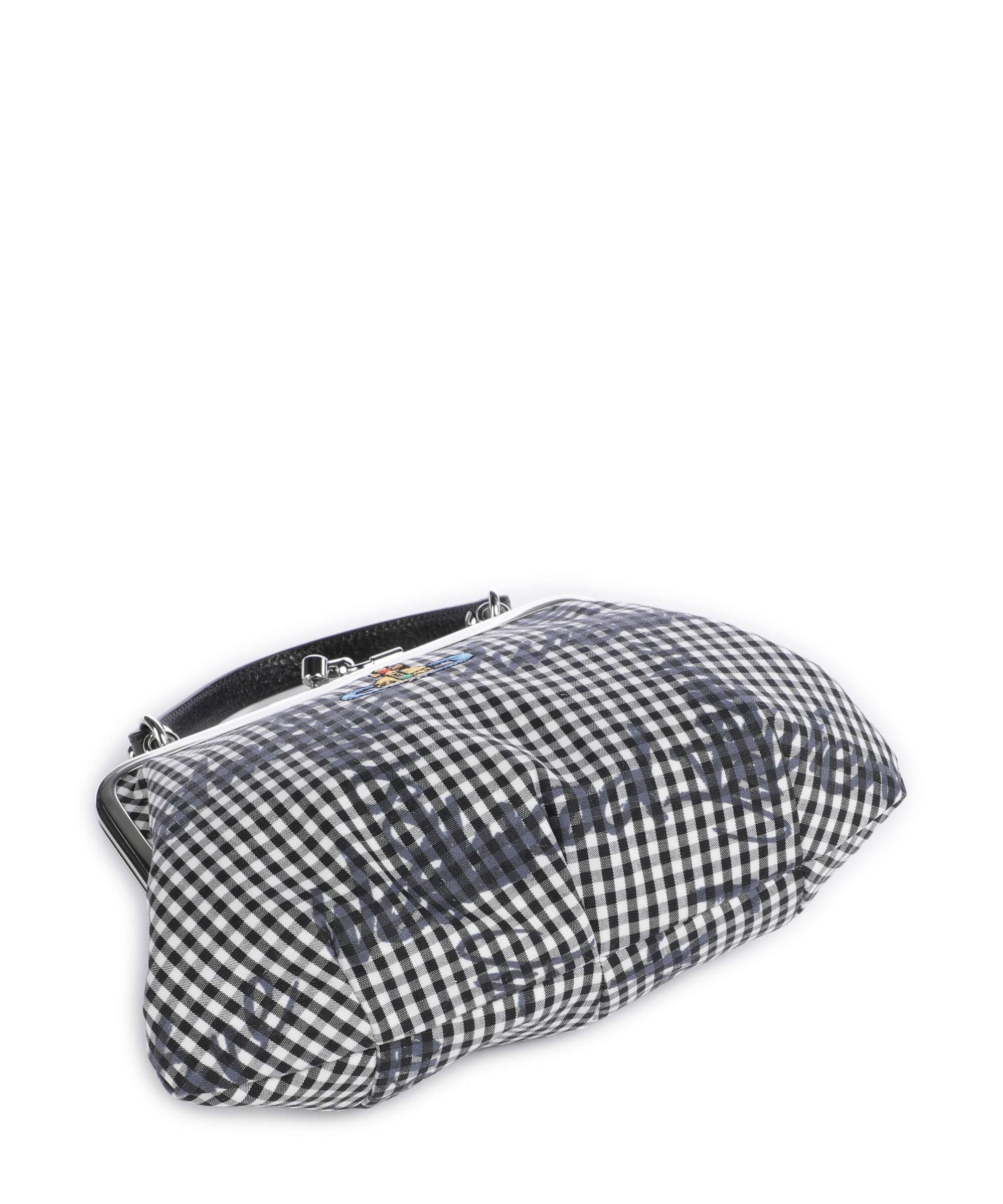 Vivienne Westwood Granny Frame Print Classic Crossbody bag gingham/black