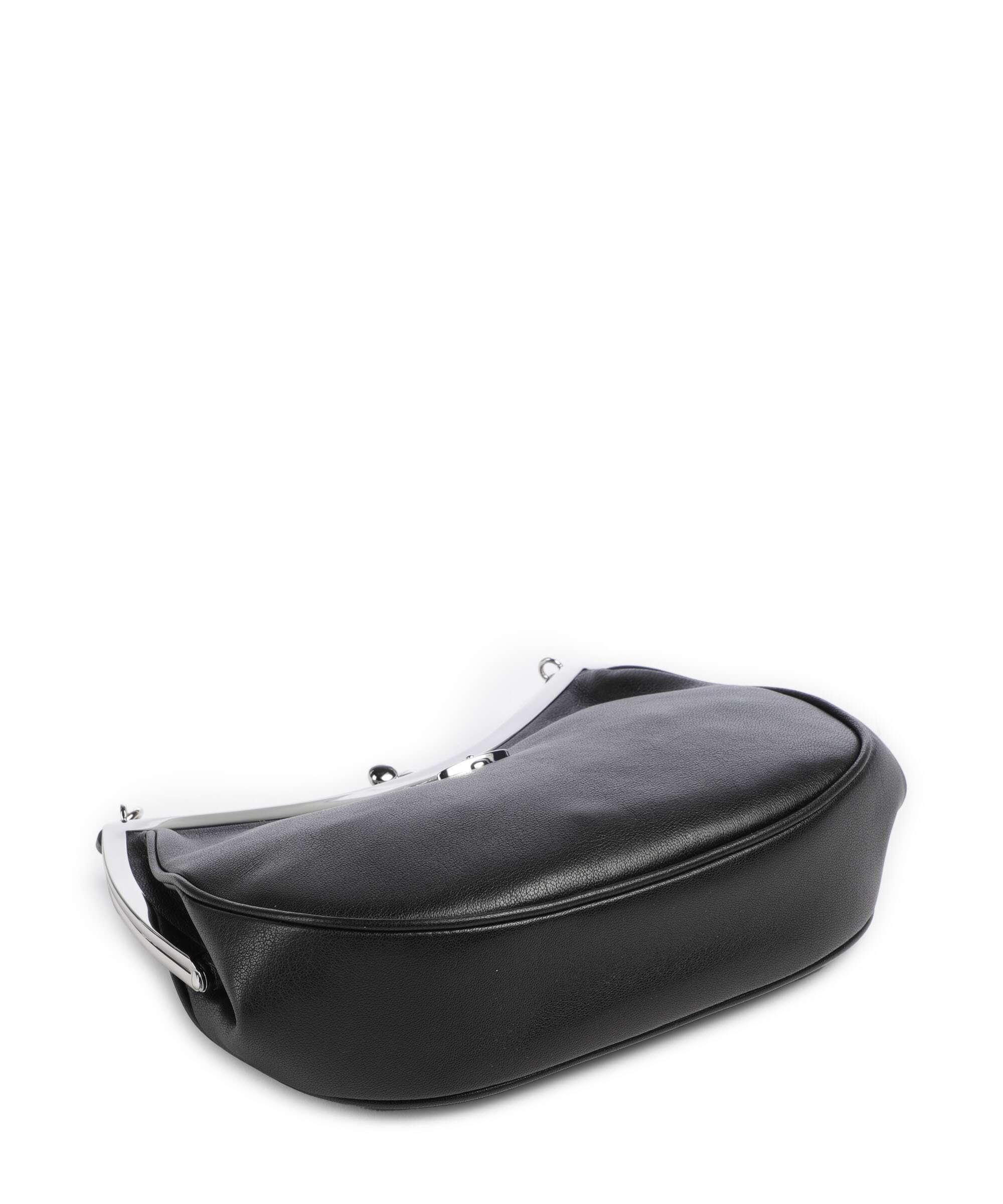 Vivienne Westwood Charm Frame Supple Shoulder bag black
