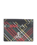 Vivienne Westwood Saffiano Printed Korthållare chelsea tartan