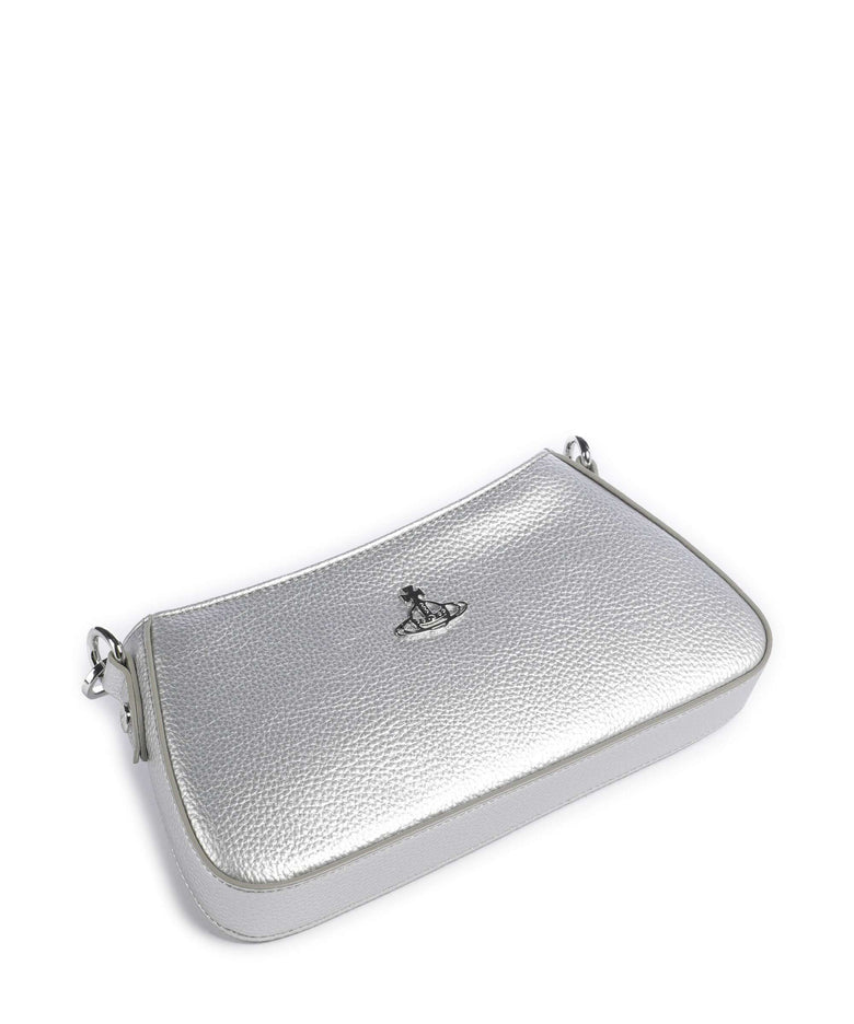 Vivienne Westwood Tasha Grain Shoulder bag silver