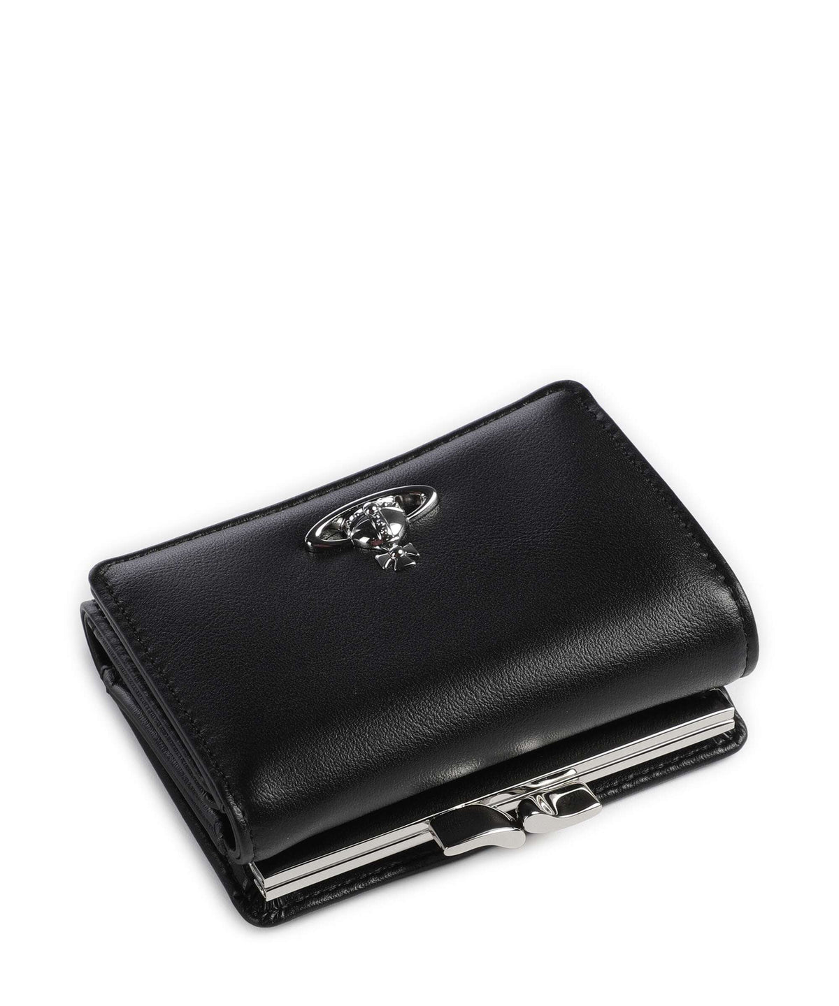 Vivienne Westwood Frame Smooth Small Wallet black