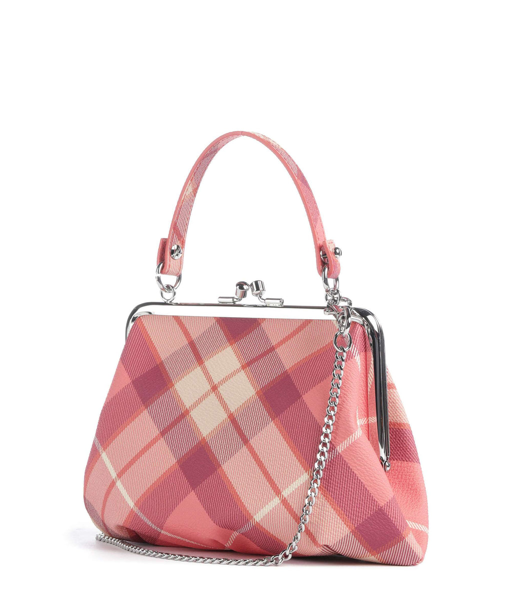 Vivienne Westwood Granny Frame Buccia D'Arancia Handbag fraser pink