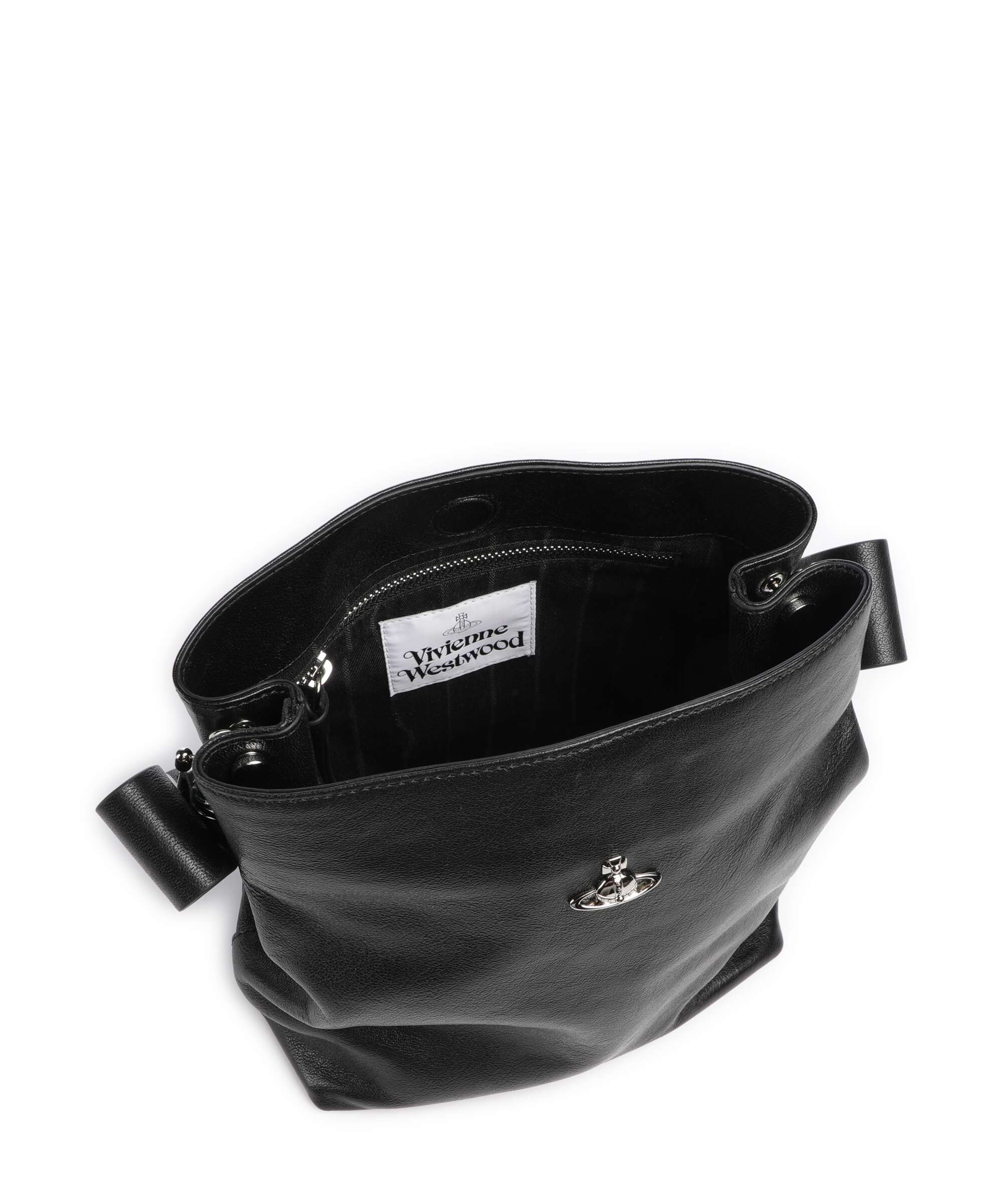 Vivienne Westwood Lottie Supple Small Hobo bag black