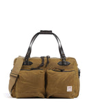 Filson Oil Finish Tin Cloth 24HR Duffle Weekendväska dark tan