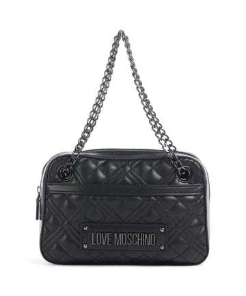 Love Moschino Quilted Axelremsväska nero