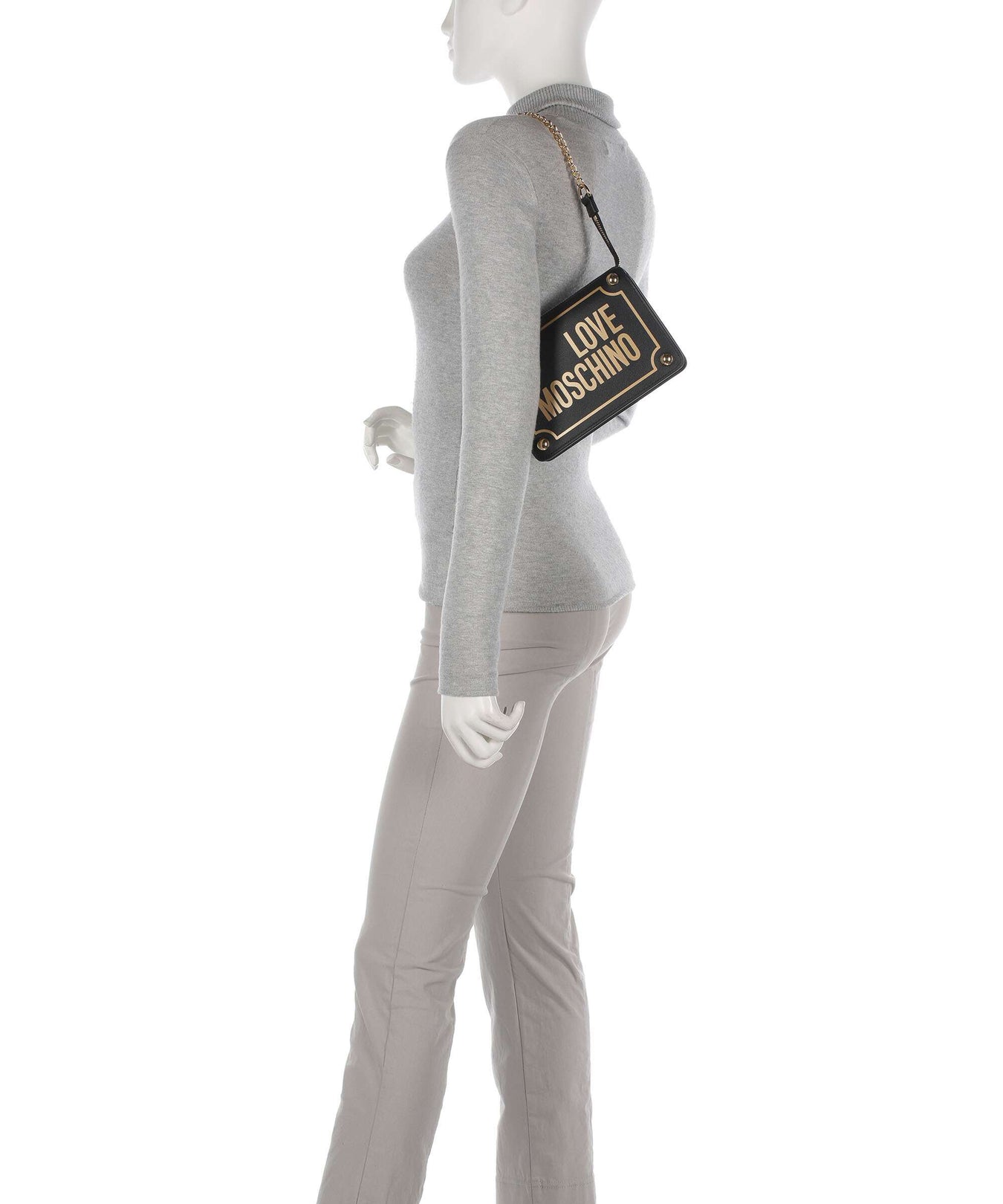 Love Moschino Magnifier Shoulder bag nero