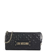 Love Moschino Quilted Axelremsväska nero