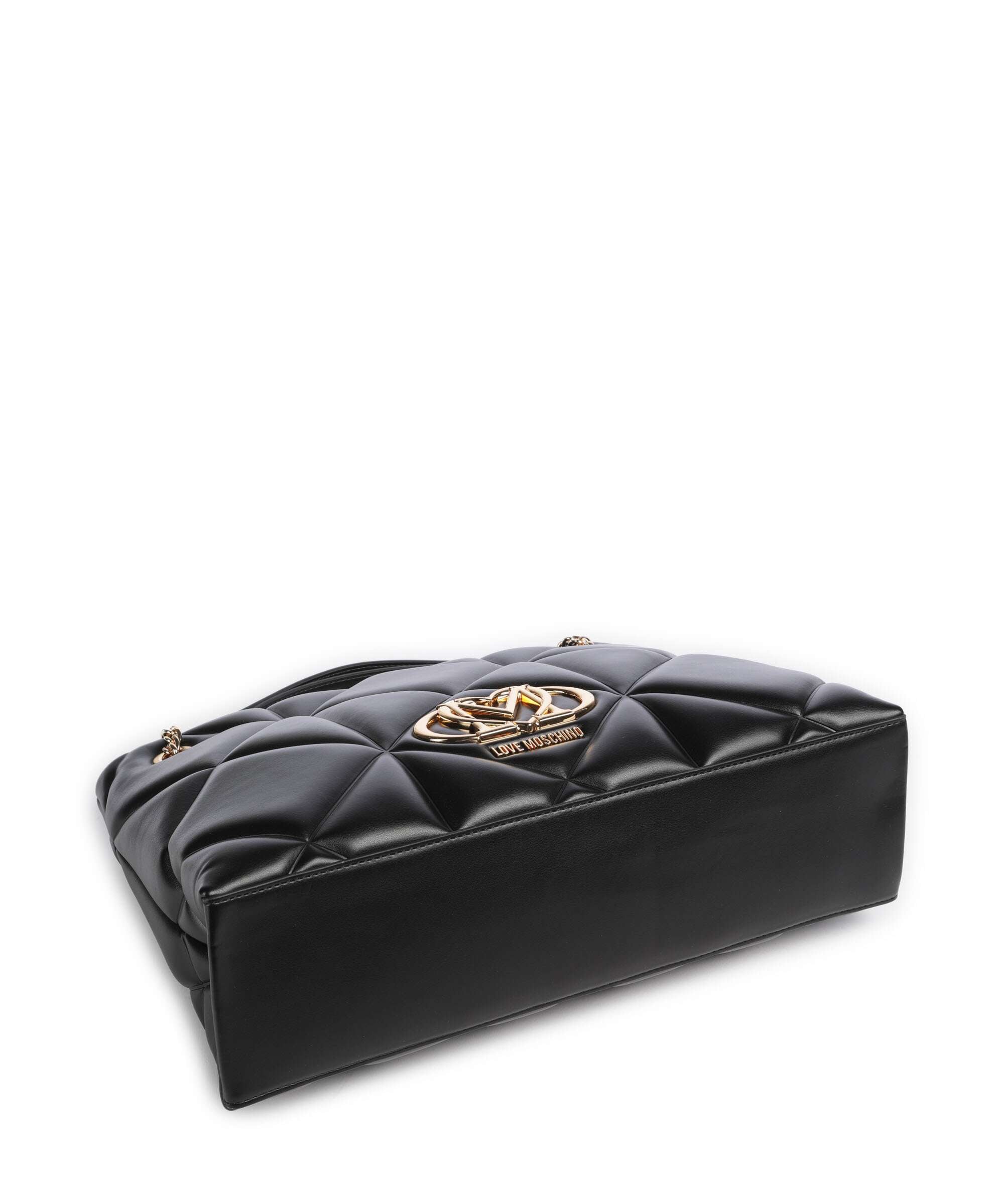 Love Moschino Embossed Q Tote bag black