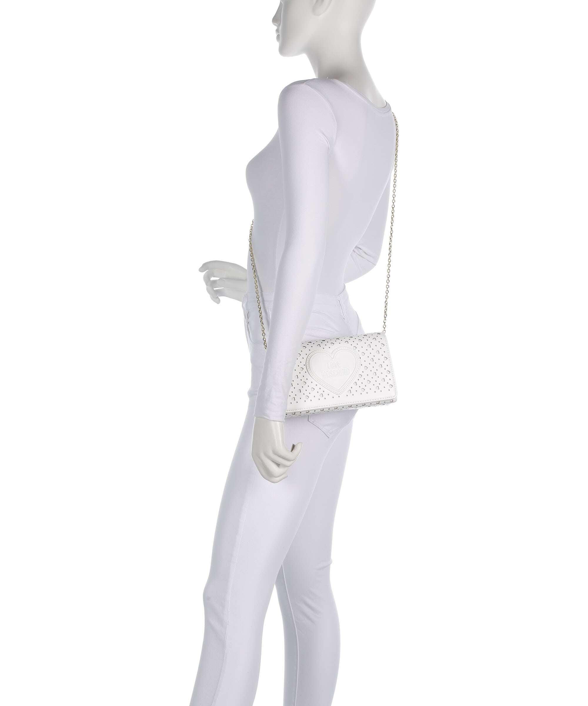 Love Moschino Smart Daily Crossbody bag white