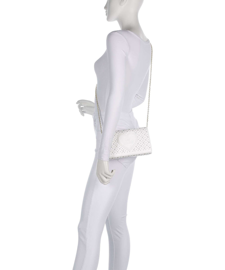 Love Moschino Smart Daily Crossbody bag white