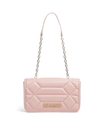 Love Moschino Kaleidoscope Axelremsväska rosa