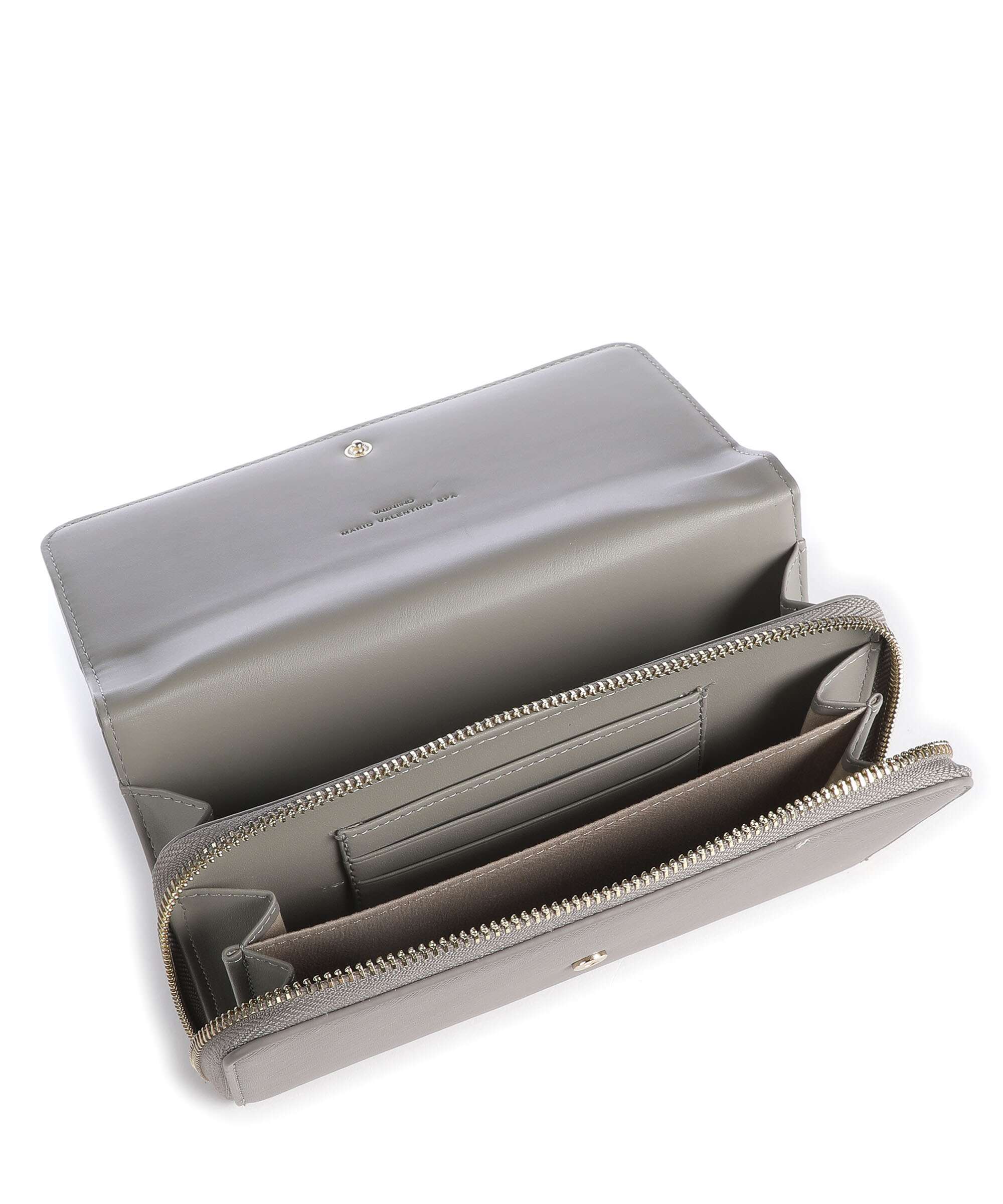Valentino Bags Zero Re Wallet grigio