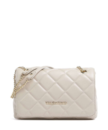 Valentino Bags Ocarina Axelremsväska ecru