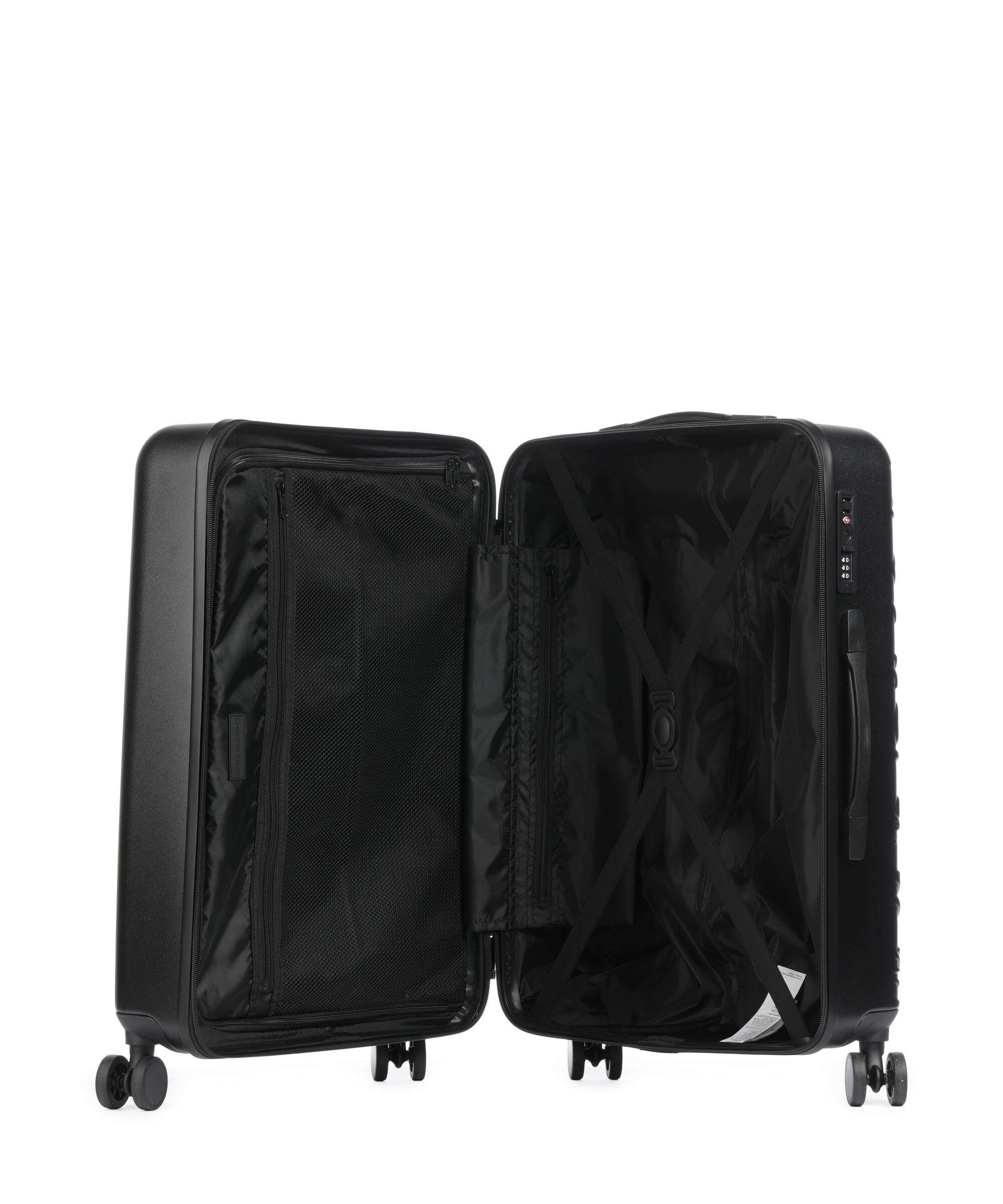 Valentino Bags Mars Spinner (4 wheels) nero