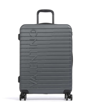 Valentino Bags Mercury Resväska med 4 hjul gunmetal
