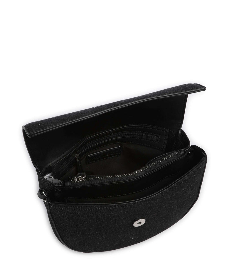 Valentino Bags Bigs Denim Crossbody bag nero