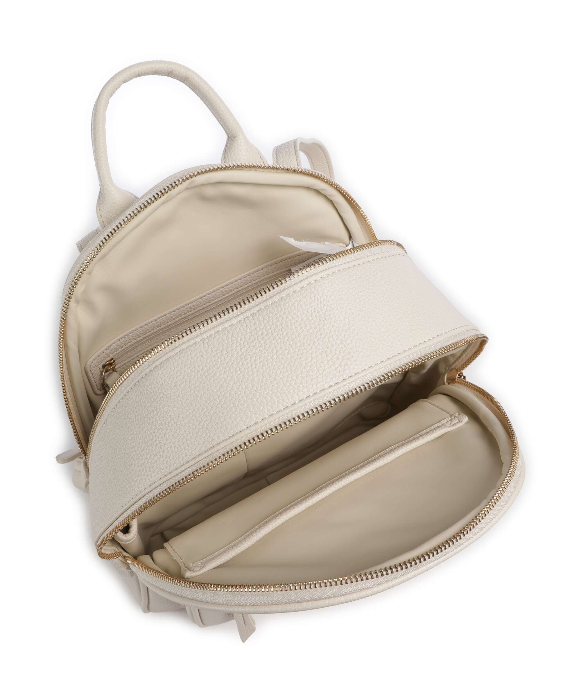 Valentino Bags Rised Re Backpack ecru