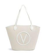 Valentino Bags Covent Shoppingväska natur/bianco